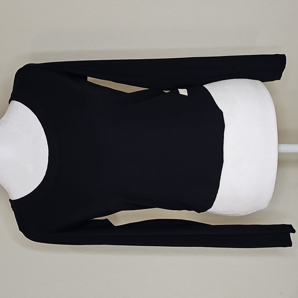 Vuori Women's Long Sleeve Pose Scoop Tee Black Sz L - Picture 7 of 12